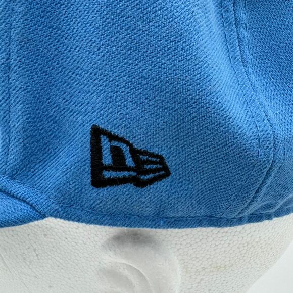 New Era 59FIFTY Bakersfield Blaze Fitted Hat Blue Gold 7 1/8 MiLB Baseball Cap - Picture 7 of 14